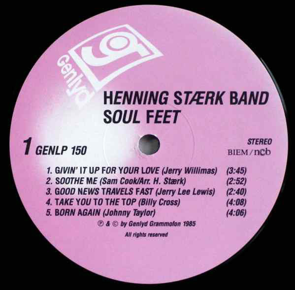 Henning Stærk Band : Soul Feet (LP, Album)