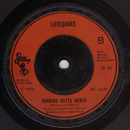 Lovequake Featuring Drake McGilbery : Lovequake (7")