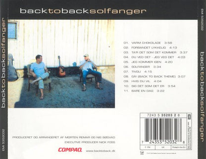 Back To Back : Solfanger (CD, Album)