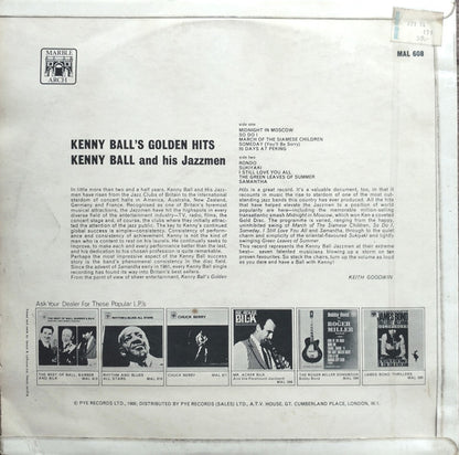 Kenny Ball And His Jazzmen : Kenny Ball's Golden Hits (LP, Comp, RE)