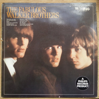 The Walker Brothers : The Fabulous Walker Brothers (LP, Comp, RE)