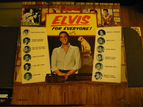 Elvis Presley : Elvis For Everyone! (LP, Album, Mono, Roc)