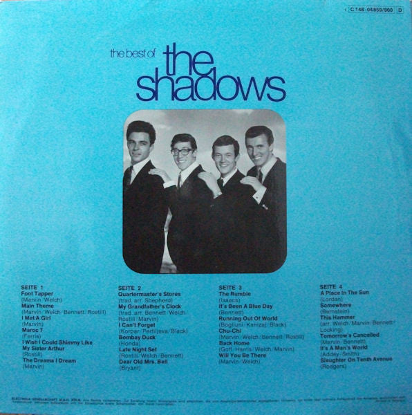 The Shadows : The Best Of The Shadows (2xLP, Comp, Gat)