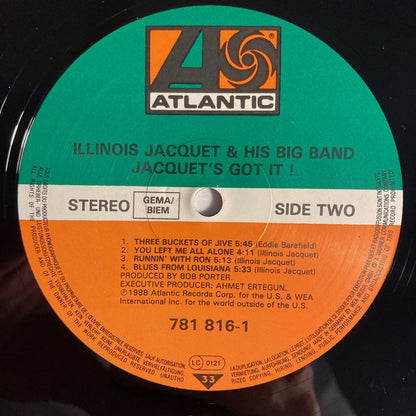 Illinois Jacquet & His Big Band : Jacquet's Got It (LP, Album)