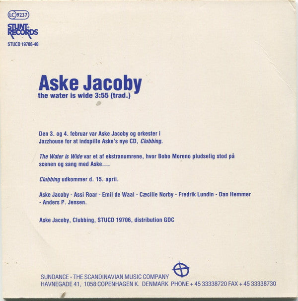 Aske Jacoby : The Water Is Wide (CD, Single)