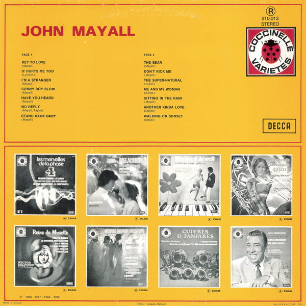 John Mayall : John Mayall (LP, Comp, RE)