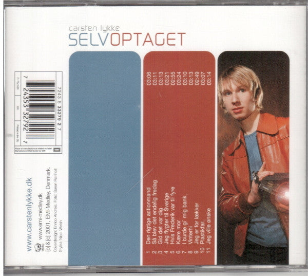 Carsten Lykke : Selvoptaget (CD, Album)