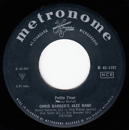 Chris Barber's Jazz Band : Wild Cat Blues / Petite Fleur (7", Single)