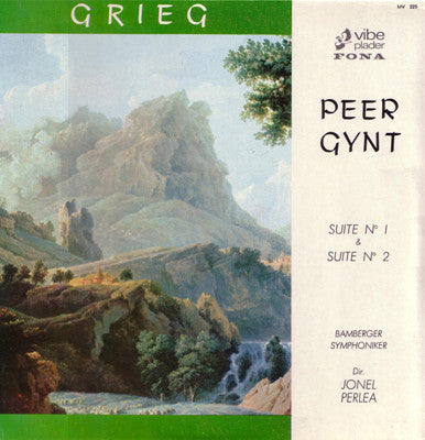 Edvard Grieg - Bamberger Symphoniker, Jonel Perlea : Peer Gynt - Suite N° 1 & Suite N° 2 (10", Mono)