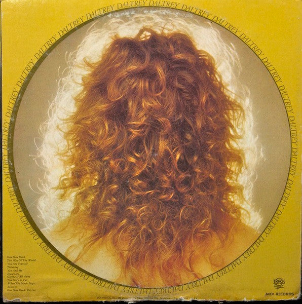 Roger Daltrey : Daltrey (LP, Album, Pin)