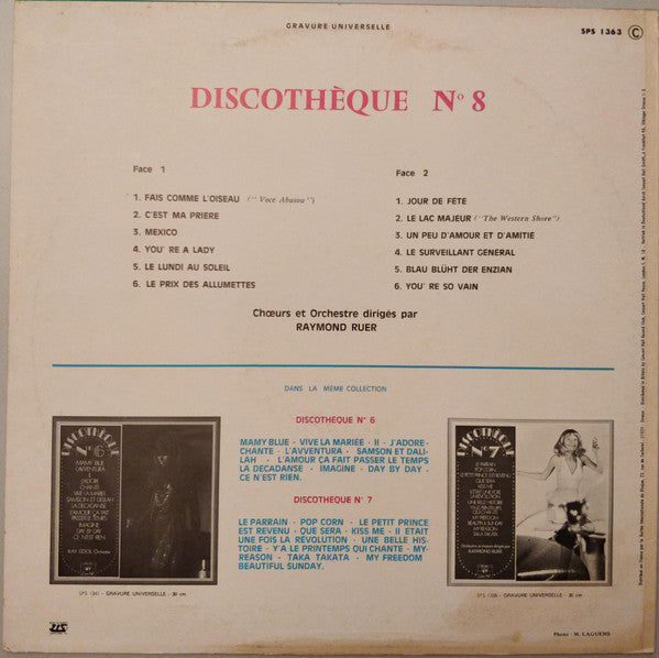 Raymond Ruer : Discothèque N°8 (LP)