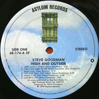 Steve Goodman : High And Outside (LP, Album, SP )