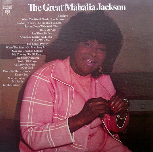 Mahalia Jackson : The Great Mahalia Jackson (2xLP, Comp, Ter)