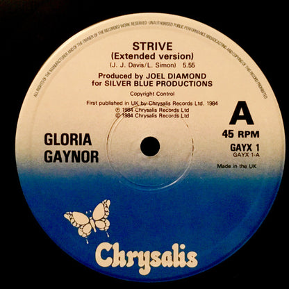 Gloria Gaynor : Strive (Extended Version) (12")