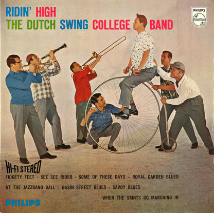 The Dutch Swing College Band : Ridin' High (10", Gat)