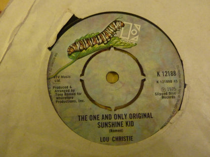 Lou Christie : Summer Days (7")