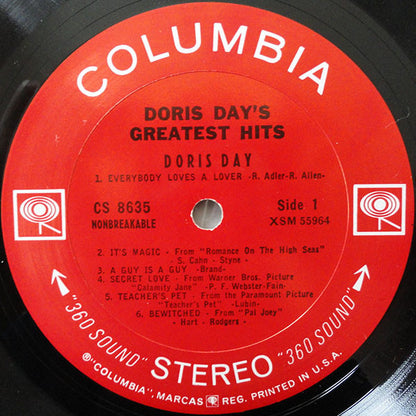 Doris Day : Doris Day's Greatest Hits (LP, Comp, RE)