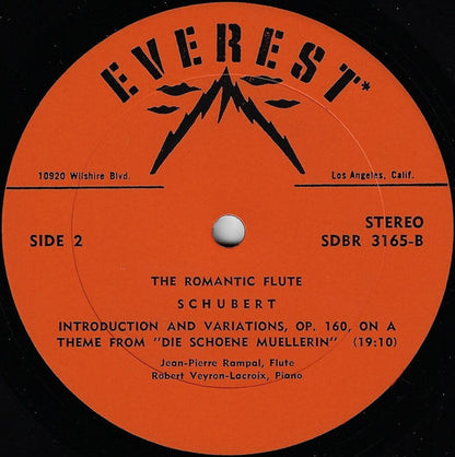 Jean-Pierre Rampal : The Romantic Flute (LP, Album)