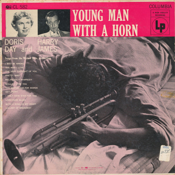 Doris Day And Harry James (2) : Young Man With A Horn (LP, Album, Mono)