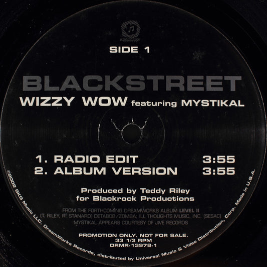 Blackstreet Featuring Mystikal : Wizzy Wow (12", Promo)