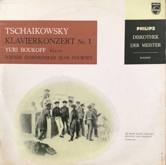 Pyotr Ilyich Tchaikovsky, Yuri Boukoff : Klavierkonzert Nr. 1 (10", Mono)