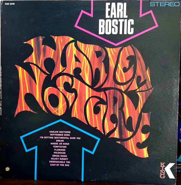 Earl Bostic : Harlem Nocturne (LP, Album, Wid)