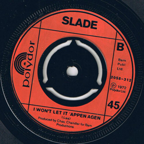 Slade : Gudbuy T' Jane (7", Single)