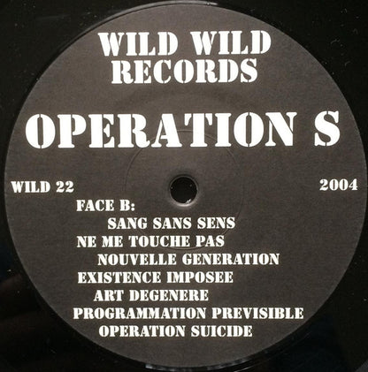 Operation S : Opération S (LP, Album, Gat)