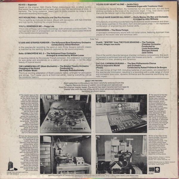 Various : Stereo Music Demonstration Record (LP, Comp, Smplr)