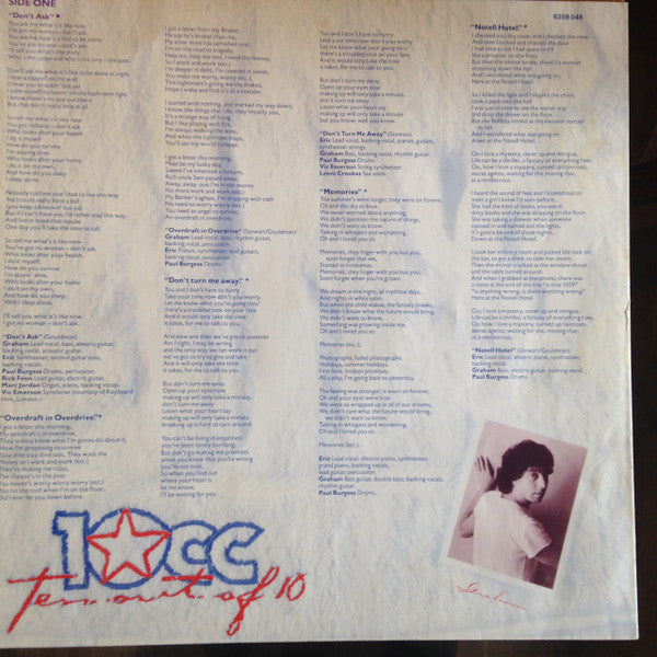 10cc : Ten Out Of 10 (LP, Album)