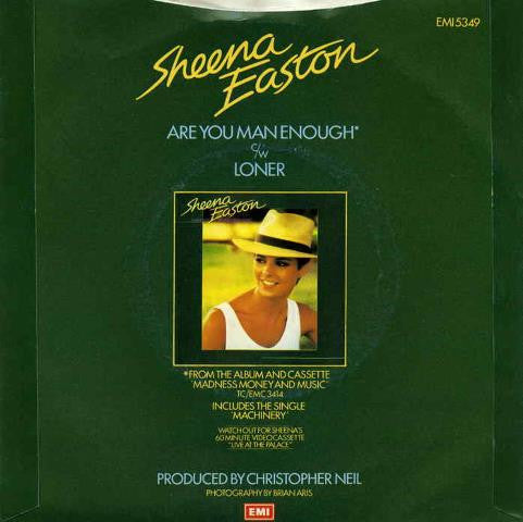 Sheena Easton : Are You Man Enough (7", Single)