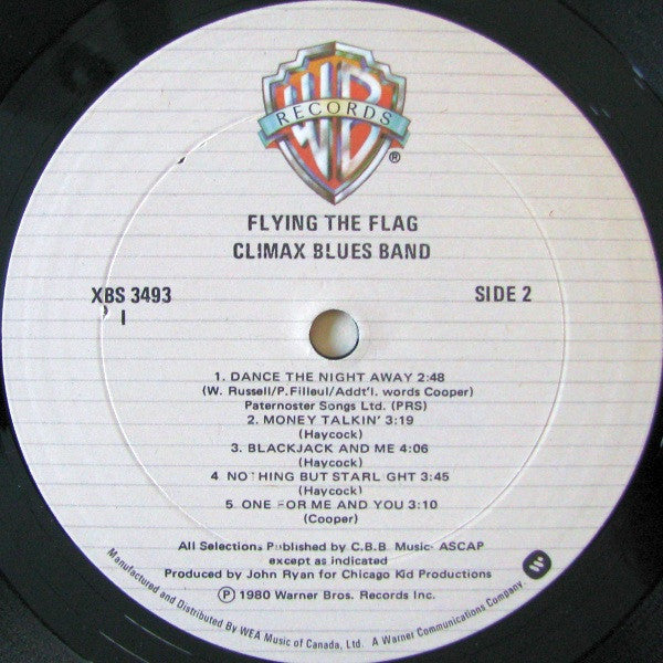 Climax Blues Band : Flying The Flag (LP, Album)