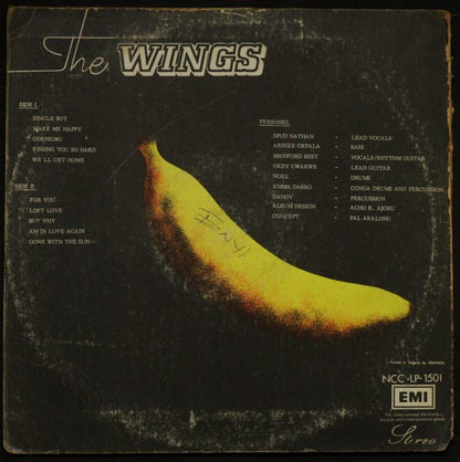 The Wings : Kissing You So Hard (LP, Album)