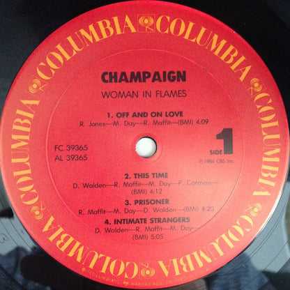 Champaign : Woman In Flames (LP, Album)