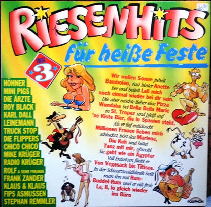 Various : Riesenhits Für Heiße Feste Folge 3 (LP, Comp)