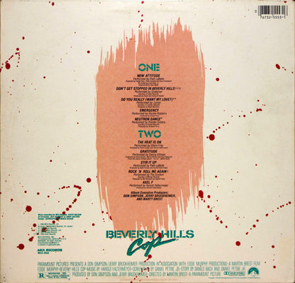 Various :  Beverly Hills Cop (Music From The Motion Picture Soundtrack) (LP, Comp, Glo)