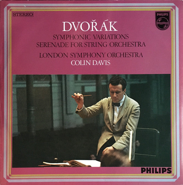 Antonín Dvořák, Sir Colin Davis, The London Symphony Orchestra : Symphonic Variations / Serenade For String Orchestra (LP)