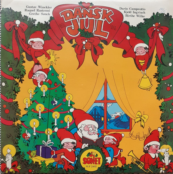 Various : Dansk Jul (LP, Mono, RE)