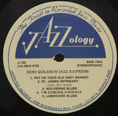 Don Goldie : Don Goldie's Jazz Express (LP, Album)