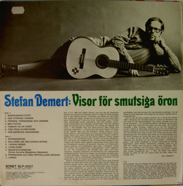 Stefan Demert : Visor För Smutsiga Öron (LP, Album)