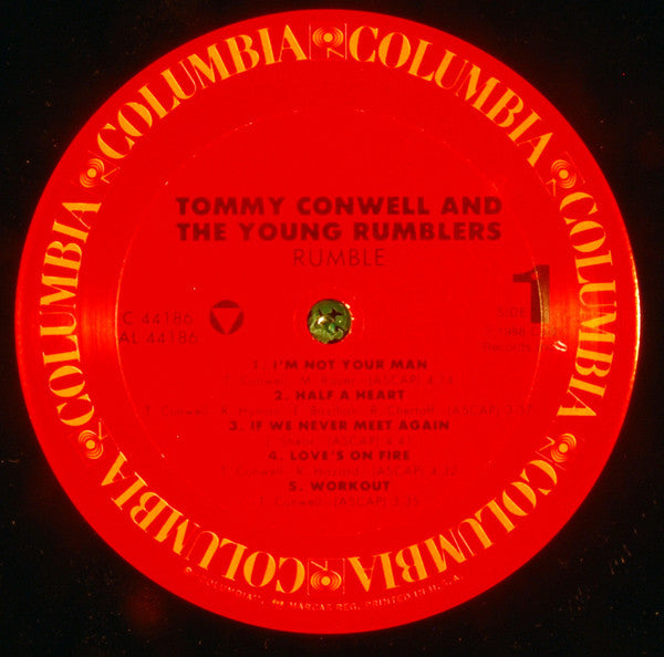 Tommy Conwell And The Young Rumblers : Rumble (LP, Album)