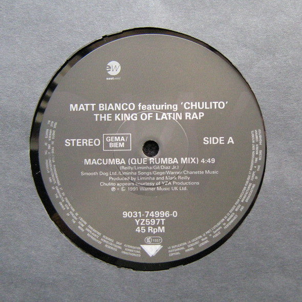 Matt Bianco Feat. Chulito : Macumba (12")