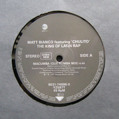 Matt Bianco Feat. Chulito : Macumba (12")