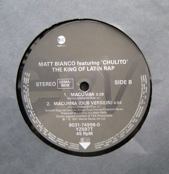 Matt Bianco Feat. Chulito : Macumba (12")