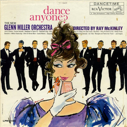 The New Glenn Miller Orchestra : Dance Anyone? (LP, Album, Mono)