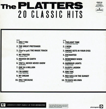 The Platters : 20 Classic Hits (LP, Comp, RE)