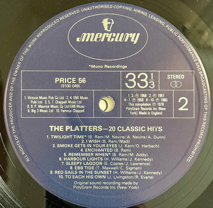 The Platters : 20 Classic Hits (LP, Comp, RE)