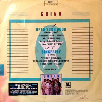 Guinn : Open Your Door (12")