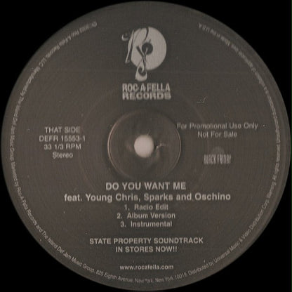 Various : Sun Don't Shine / Do You Want Me (12", Promo)