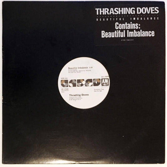 Thrashing Doves : Beautiful Imbalance (12", Single, Promo)